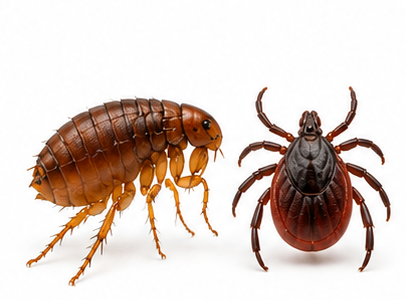 Fleas and ticks